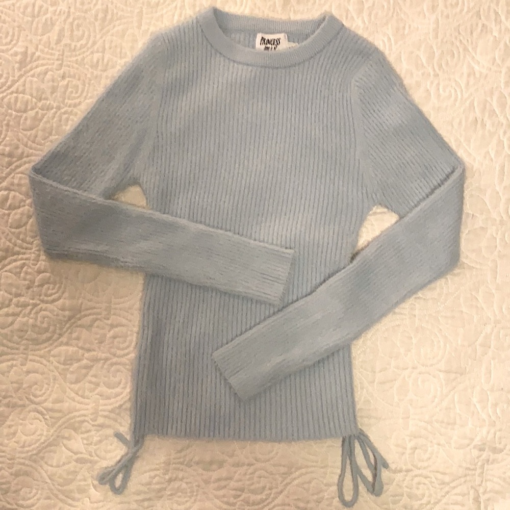 Princess Polly | Jessica Top in baby blue | L/XL